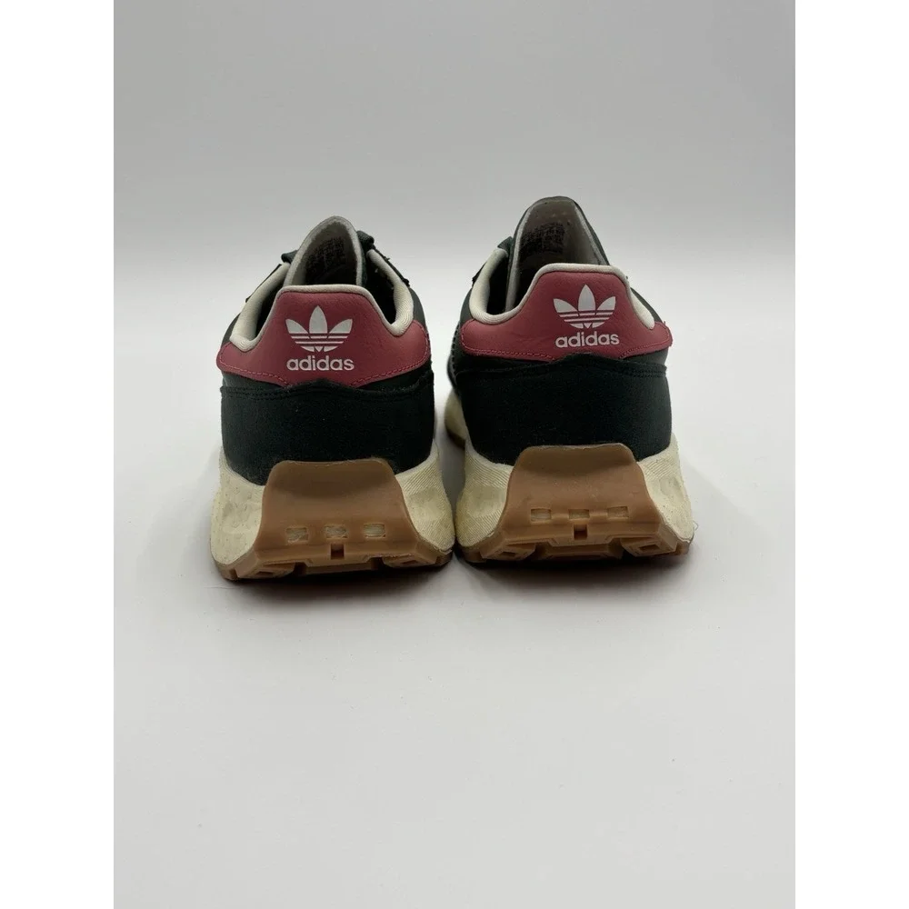 Adidas Originals Retropy E5 Sneakers Men's 9 Green Cream Boost‎ Gum Sole Casual